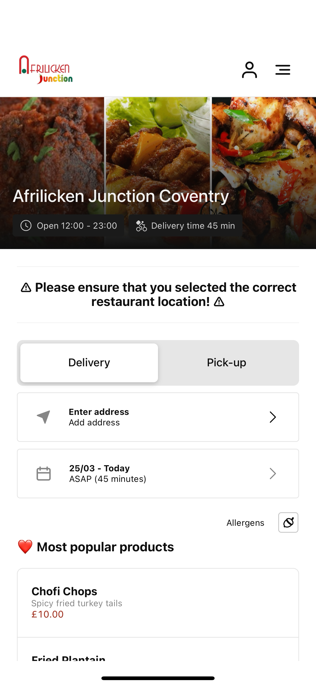 Afrilicken Junction Coventry screenshot 3