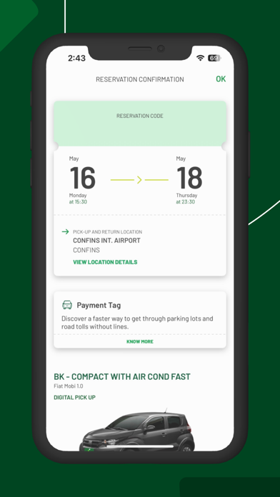 Localiza Rent A Car Screenshot