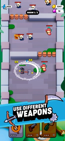 Sling Heroes! iPhone screenshot