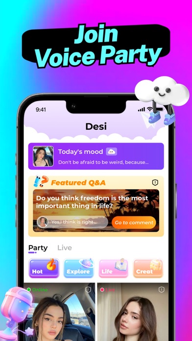 Desi-Adult Video Chat&Call Screenshot