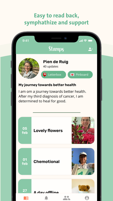 Stamps App Screenshot