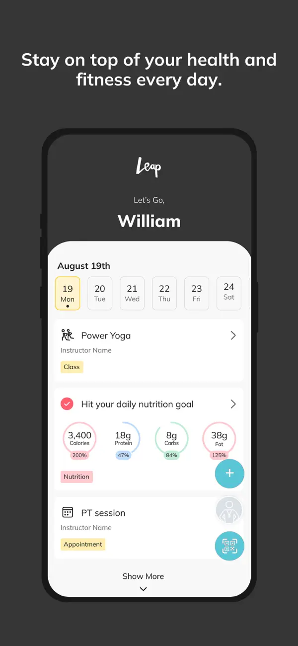 Screenshot #2 pour Leap Health Clubs