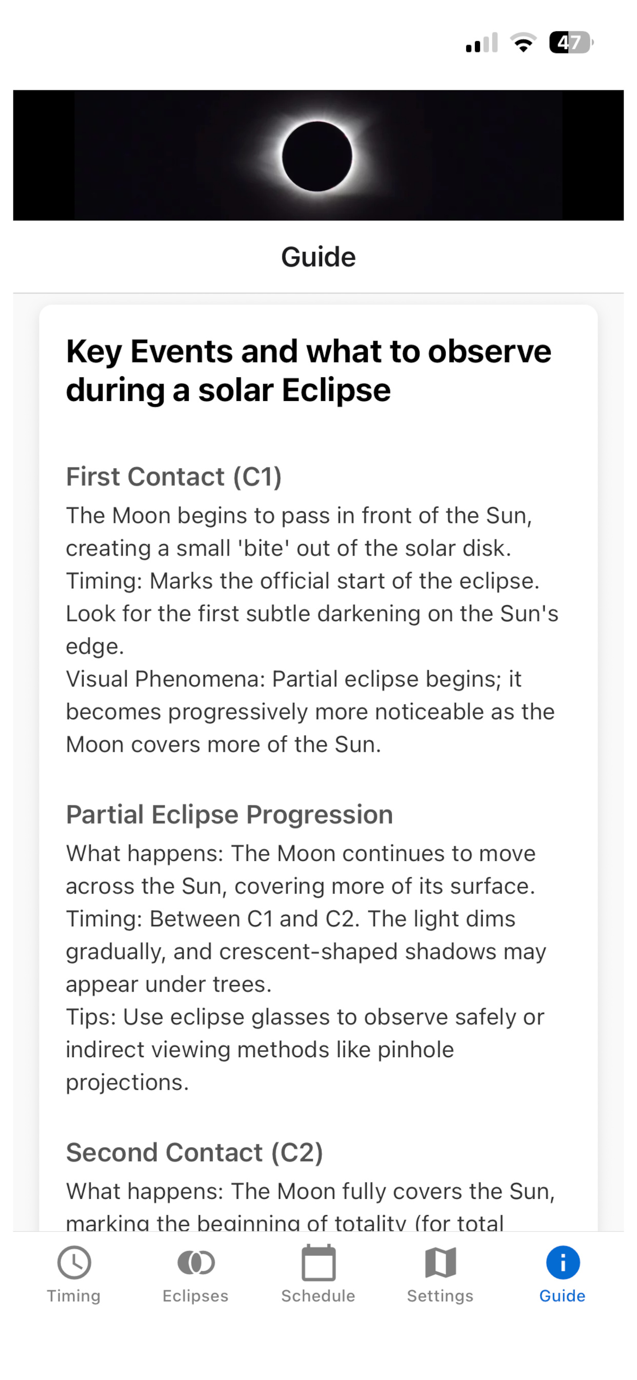 Eclipse Countdown