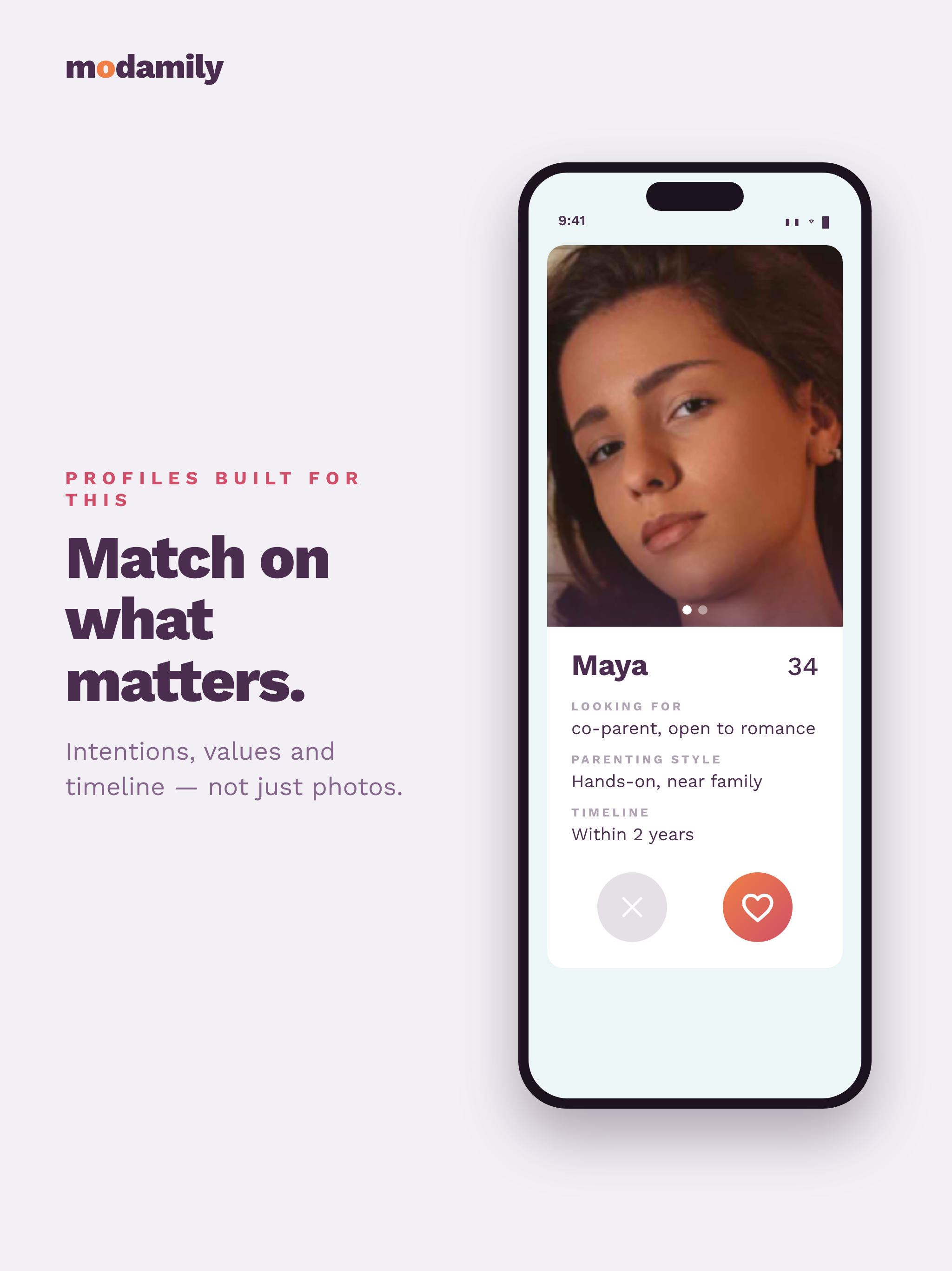 Modamily: Coparent Donor Match screenshot 10