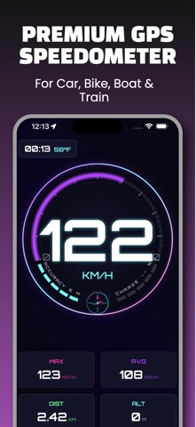 Speedometer: GPS HUD Tracker Screenshot 1 of 5