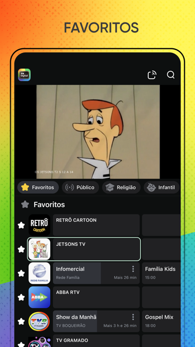 TV Digital: Online ao vivo Screenshot