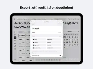 Doodle Fonts screenshot 2