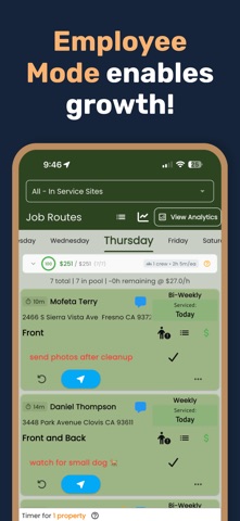 Business Manager 4 Home Pros iPhone screenshot