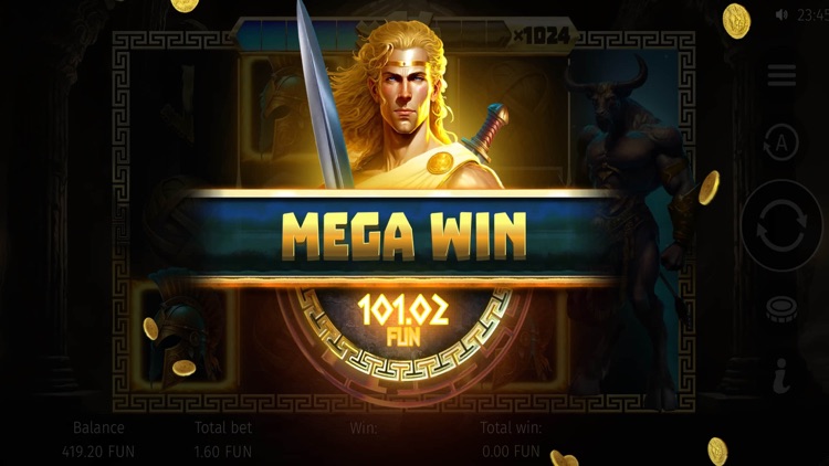 GOLD OF MINOS - Slot Games screenshot-4