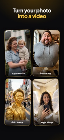 AI Video Generator: Photo FX iPhone screenshot