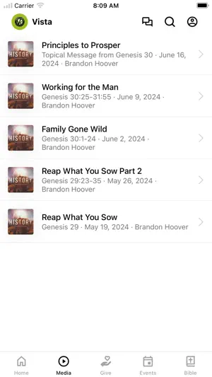 Vista Church screenshot 2