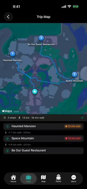 Rope Drop Planner screenshot 2