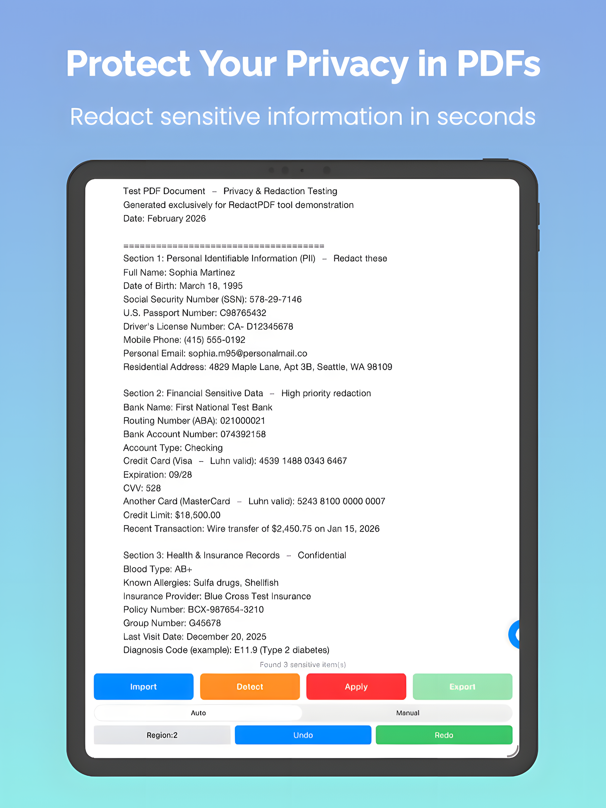 RedactPDF – Secure Redaction screenshot 4