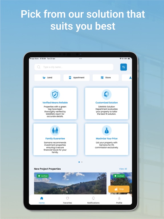 Samana Land iPad screenshot 4 - Business app
