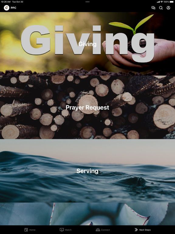 PowerPoint Church NC iPad screenshot 4 - Lifestyle app