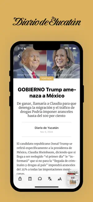 Diario de Yucatán iPhone screenshot 4