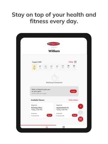 BodyFuelFit iPad screenshot