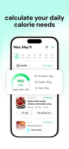 olivia: weight loss guide Screenshot 2 of 8