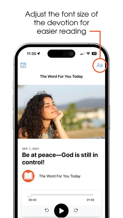 The Word For You Today Screenshot