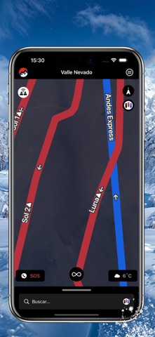Valle Nevado Ski App Store preview screenshot 8