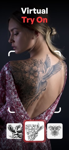 AI Tattoo Generator - Inkor iPhone screenshot
