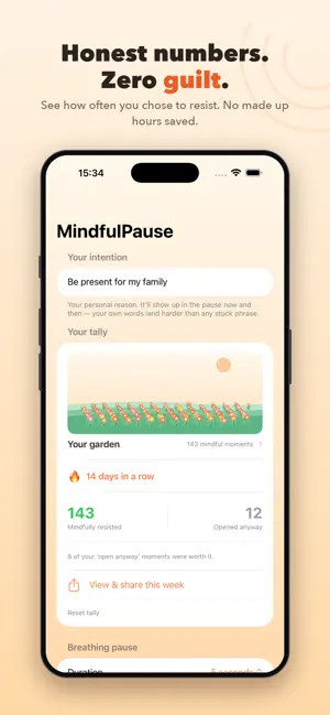 MindfulPause: Digital Detox screenshot 3