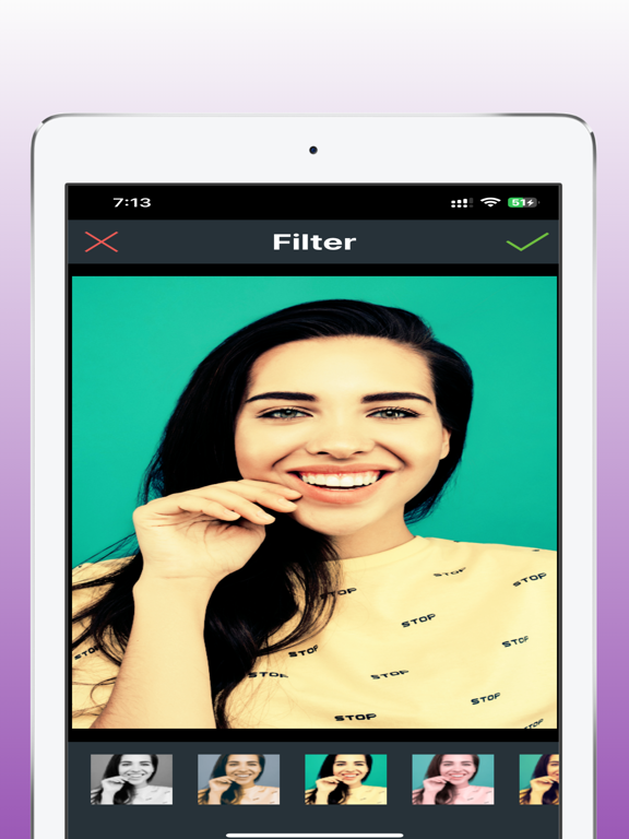 Pencil Photo Sketch Art Editor iPad screenshot 6 - Photo & Video app