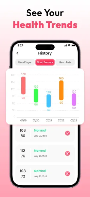 Pulse Monitor-Blood Sugar screenshot 4