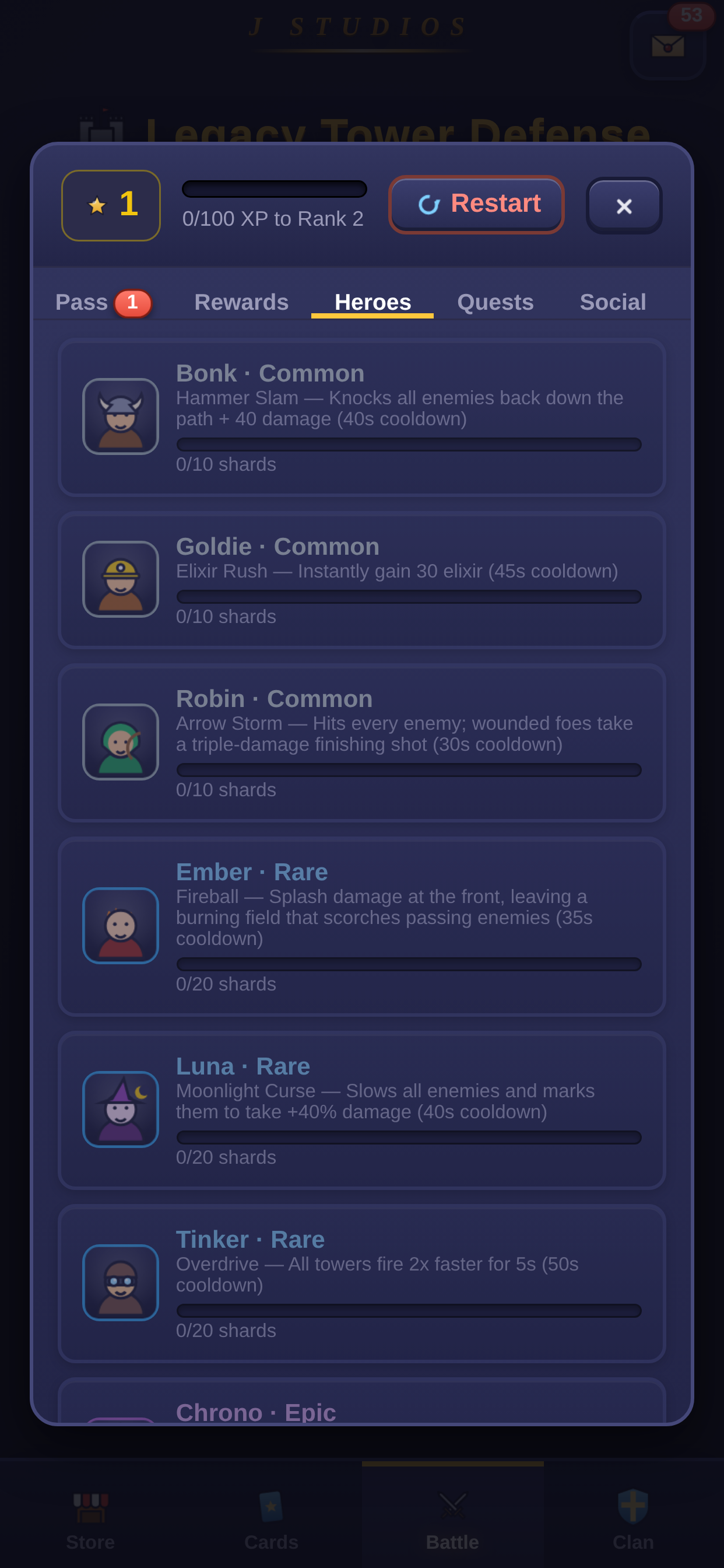 Legacy Tower Defense screenshot 3