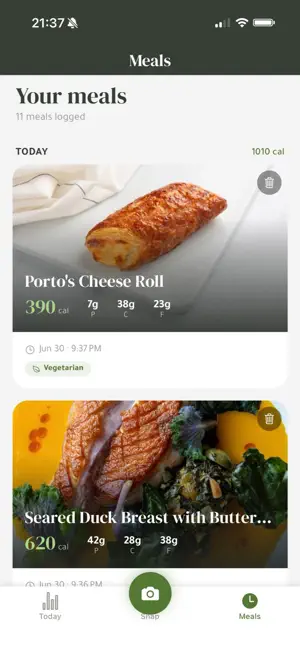 Plate — AI Food Scanner screenshot 3