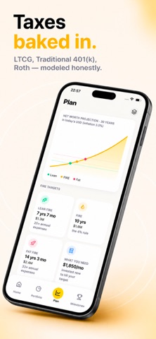 FIREPlan: Retire-Early Planner Screenshot 3 of 5
