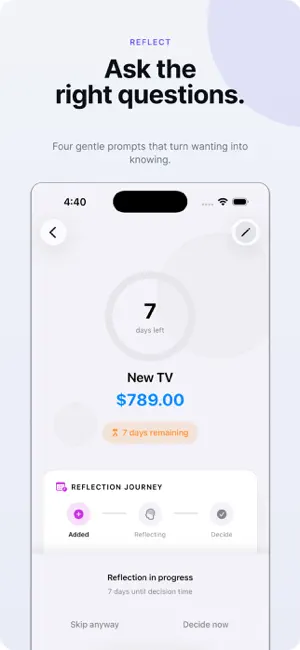 Stop Impulse Buy - MindfulBuy screenshot 3