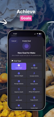 Pet AI - Nutrition Tracker iPhone screenshot