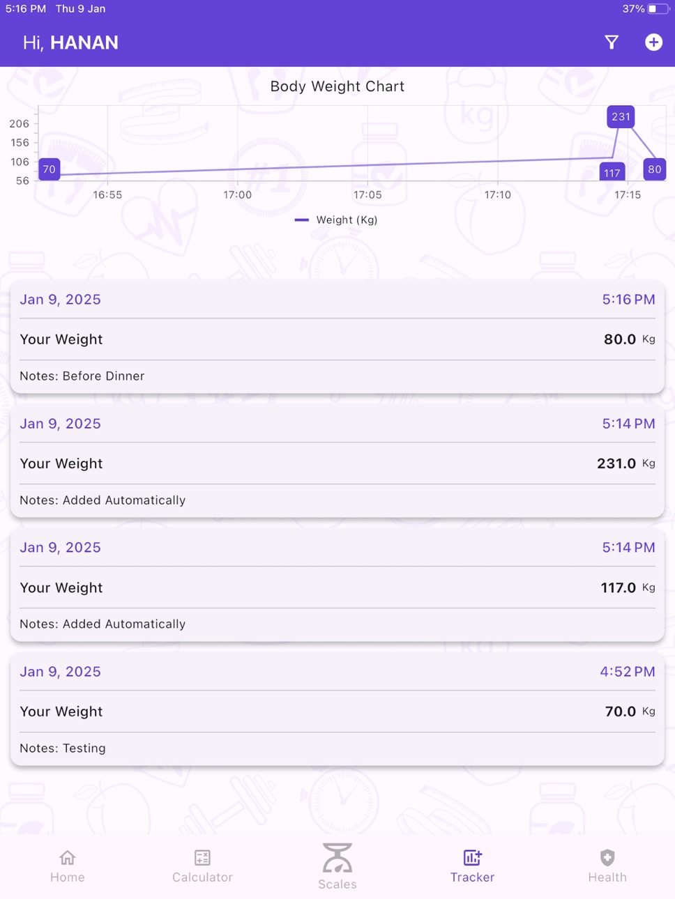 iPad screenshot