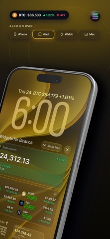 Crypto Widgets for Binance Screenshot 2 of 8