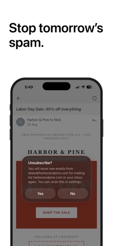 Emma Email screenshot