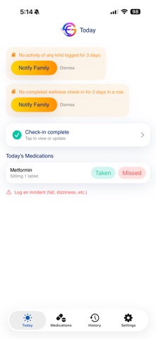EGK ElderCare Companion screenshot