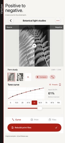 Vantype Negative Maker screenshot 1