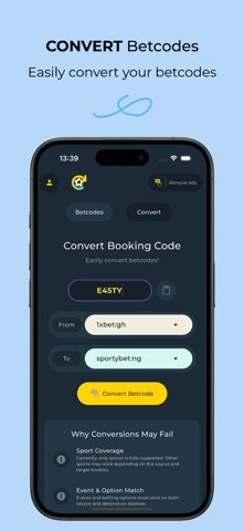 Betcode - Convert betcodes Screenshot 2 of 5