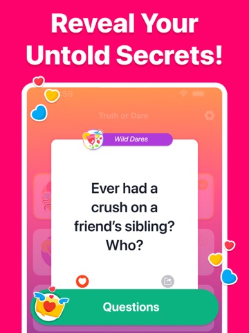 Truth or Dare?SparkParty Pass! iPad screenshot