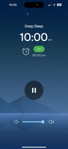 SleepEngine iPhone screenshot
