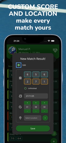 PadelTracker: Padel Score App Screenshot 7 of 7