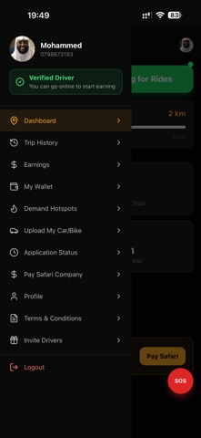Safaricab Driver Screenshot 6 of 10