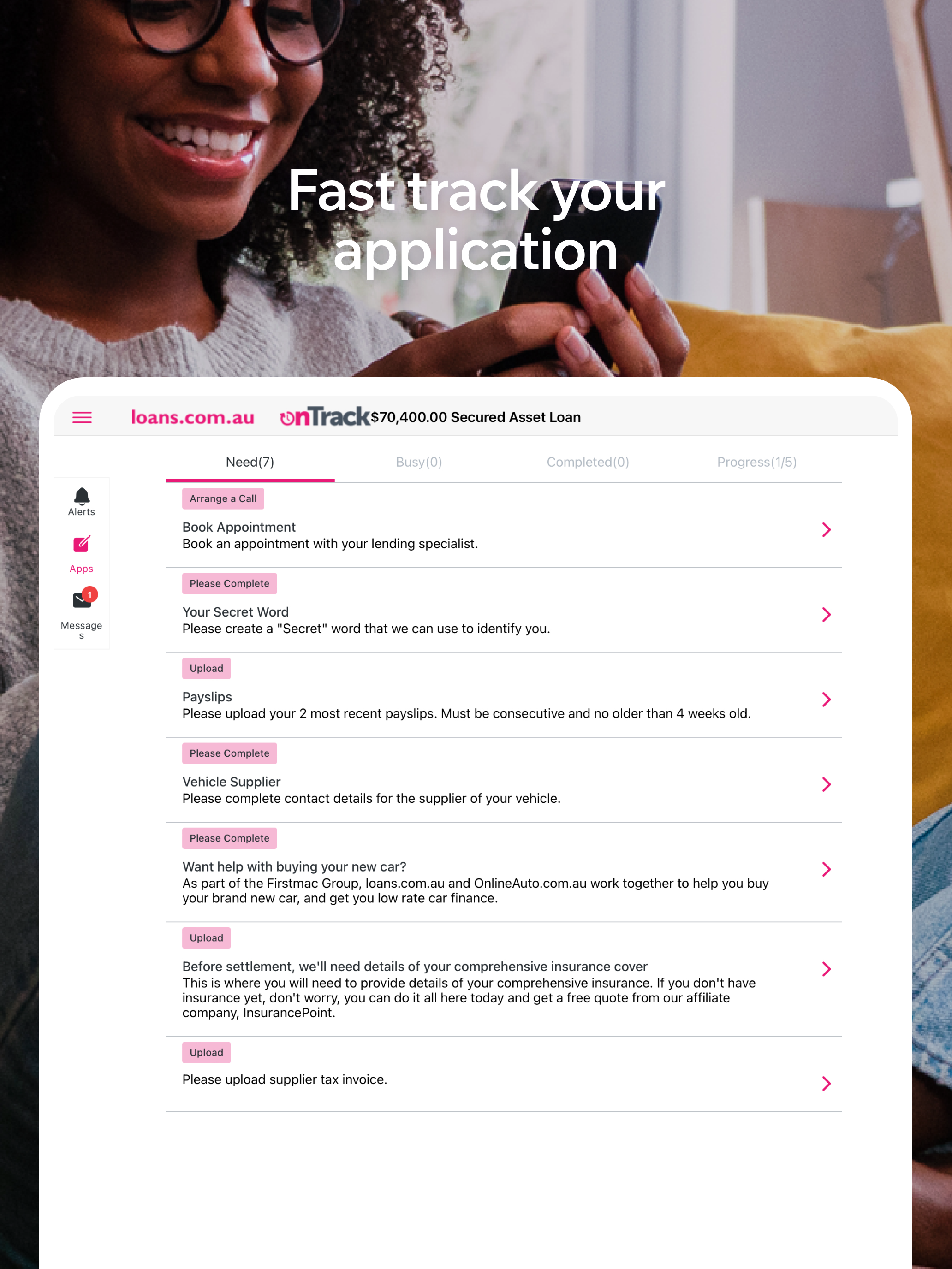 loans.com.au onTrack