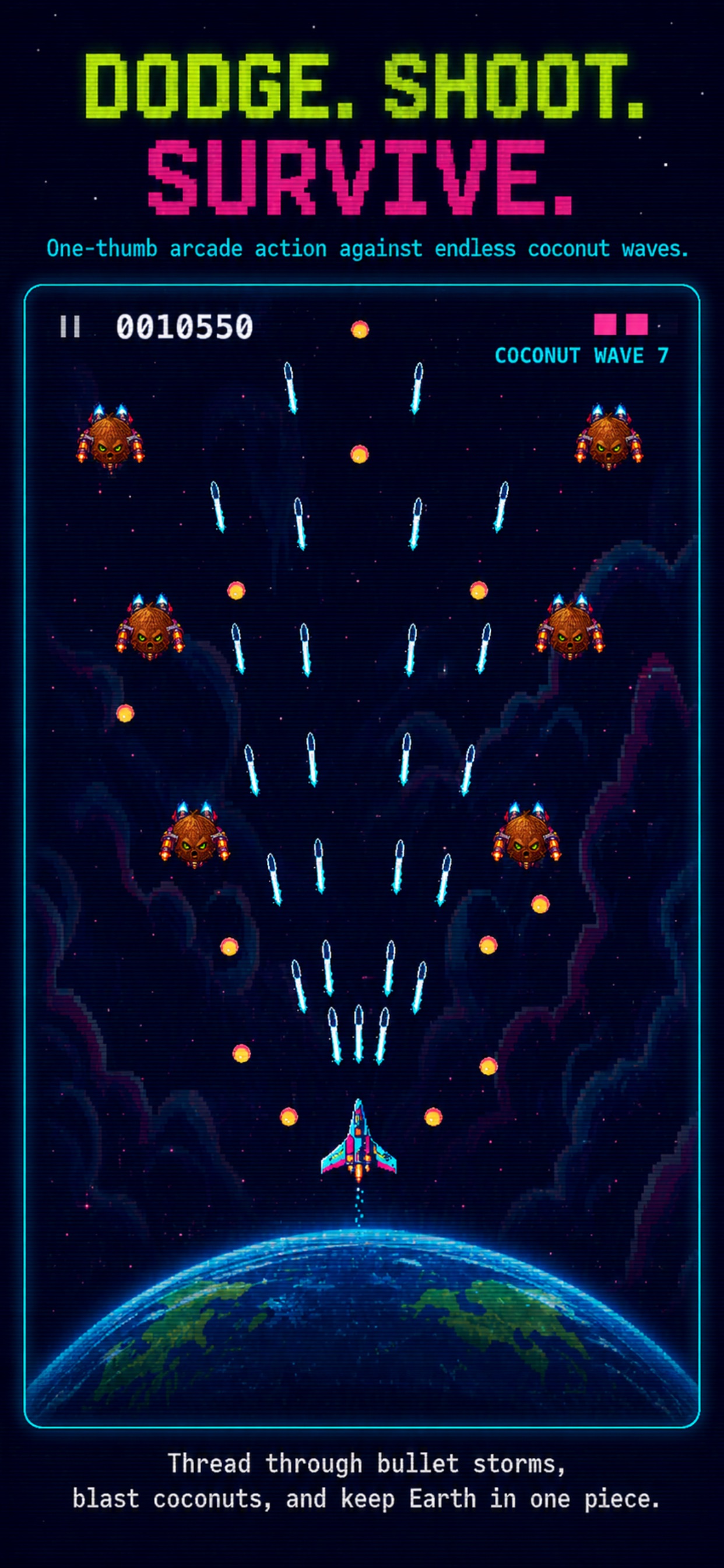 Screenshot 3 of Coconut Invasion: Shooter