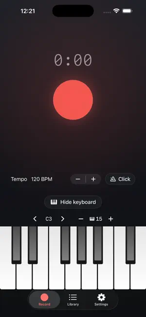 MIDI Memos: Recorder + Player screenshot 4