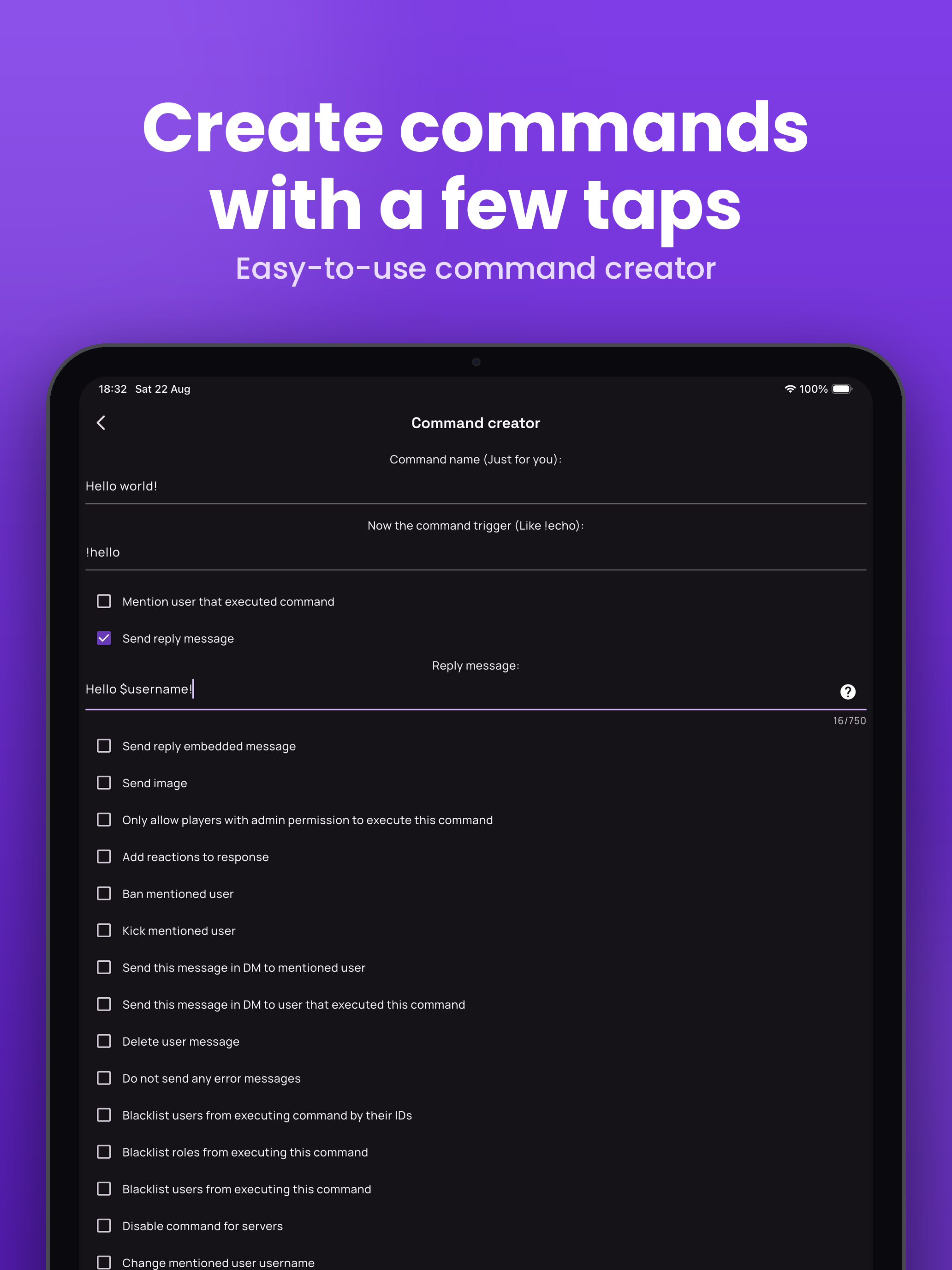 Bot Designer For Discord screenshot 7