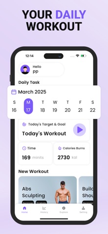 WorkoutGo: Fitness Coach screenshot