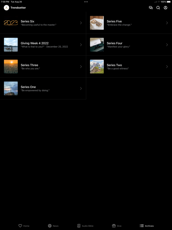 Screenshot #6 pour Trendsetters Virtual Church