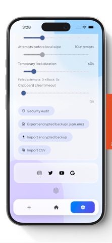 NeoPass iPhone screenshot